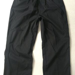 #GG Buck & Buck Elastic Waist Pants Mens Size L 30 Black High Rise Athletic Fit